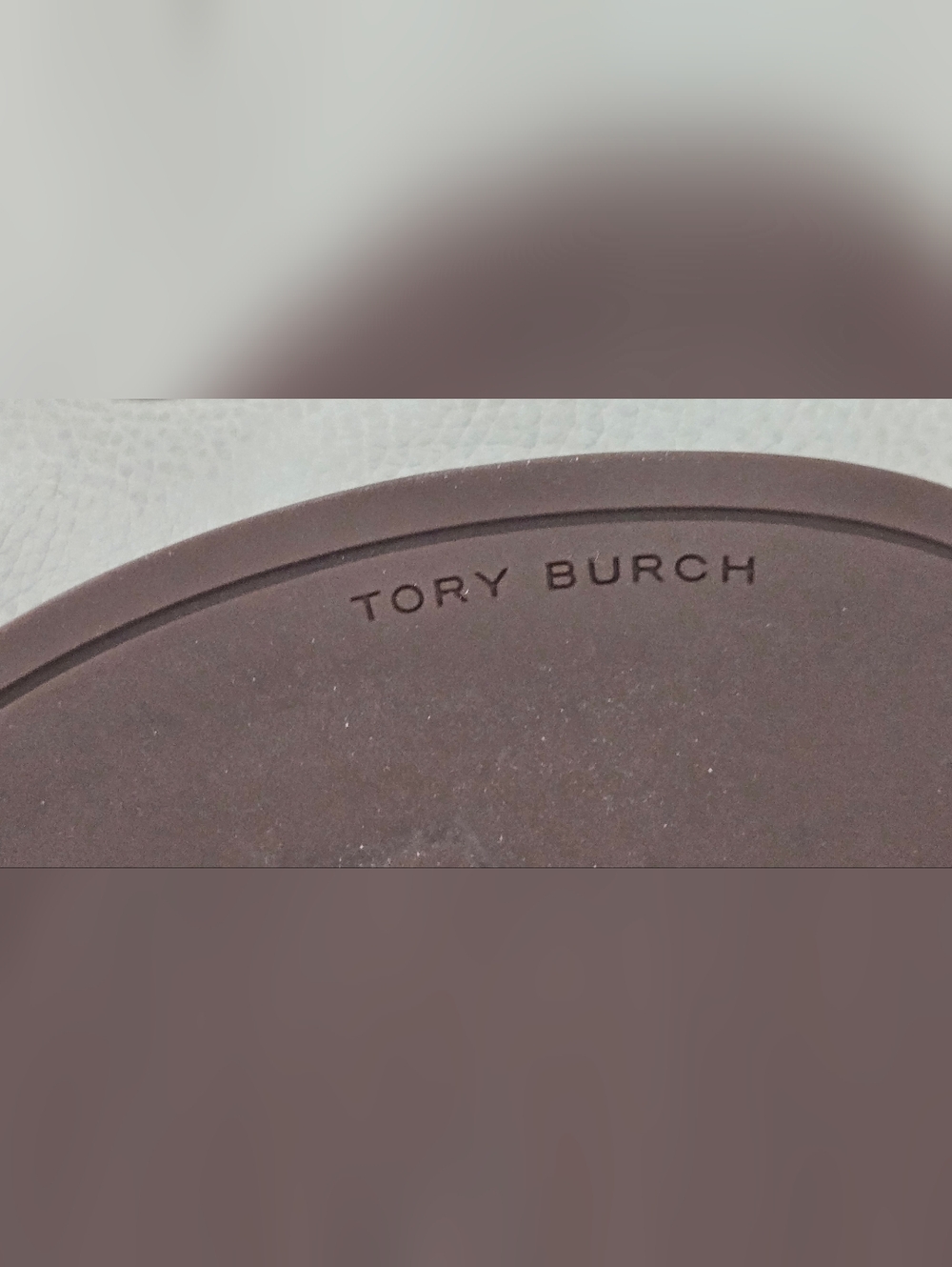 Tory Burch Tan Leather Gold Hardware Slide Sandals - Picture 5 of 5